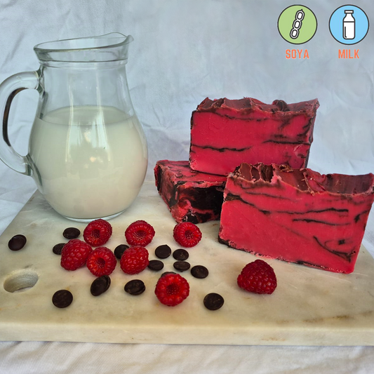 Raspberry and Chocolate Swirl